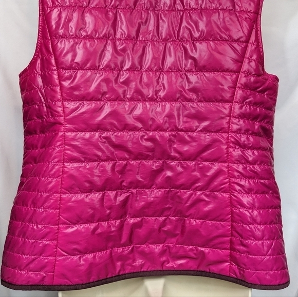 Talbots Quilted Cire Primaloft Vest Sz L - Picture 10 of 13